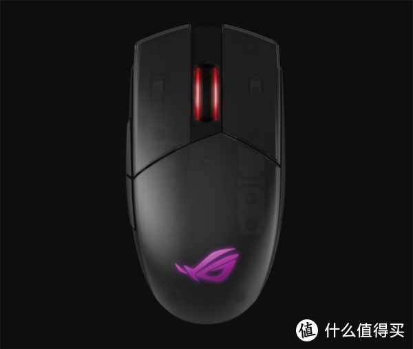 主动回弹结构、可更换微动：华硕 发布 ROG Strix Impact II“彩鹰”无线版鼠标