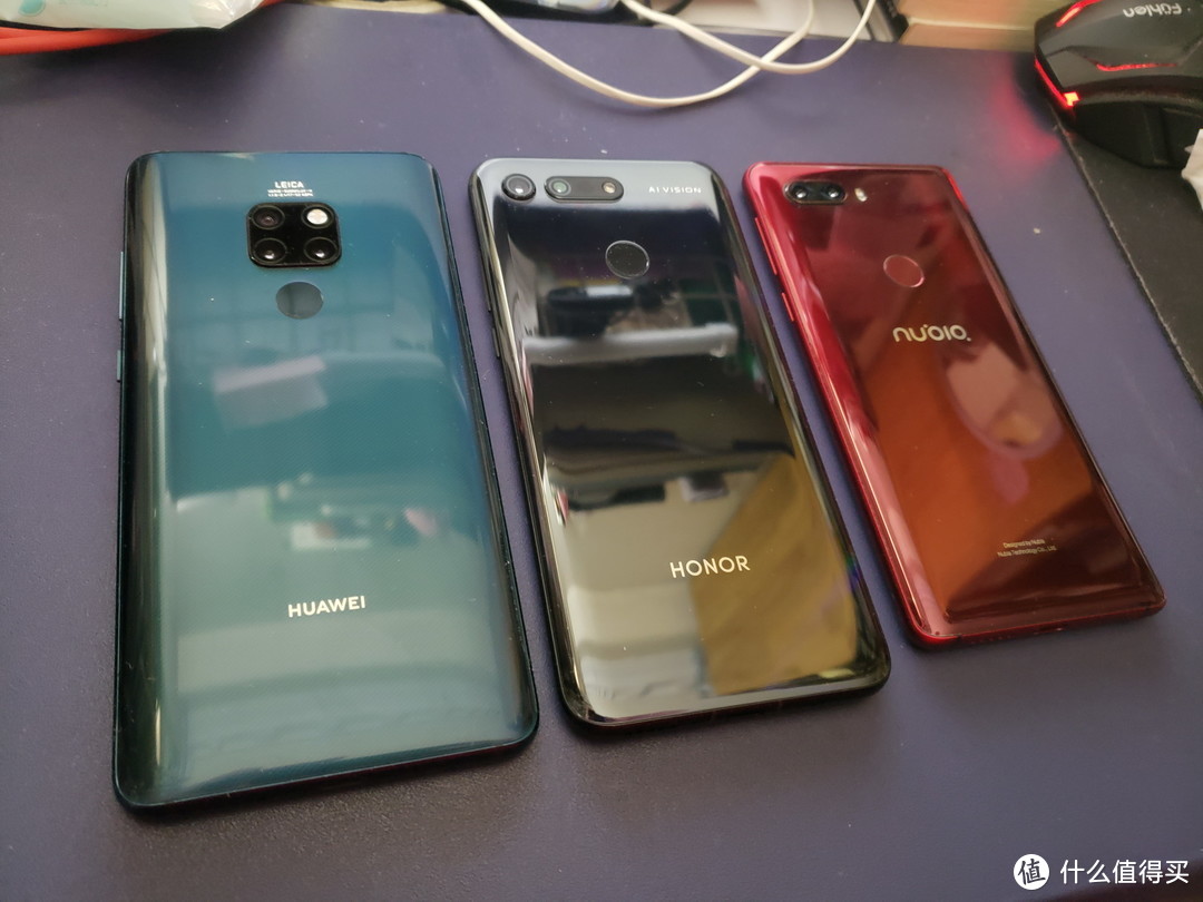 mate20 VS V20 VS Z18