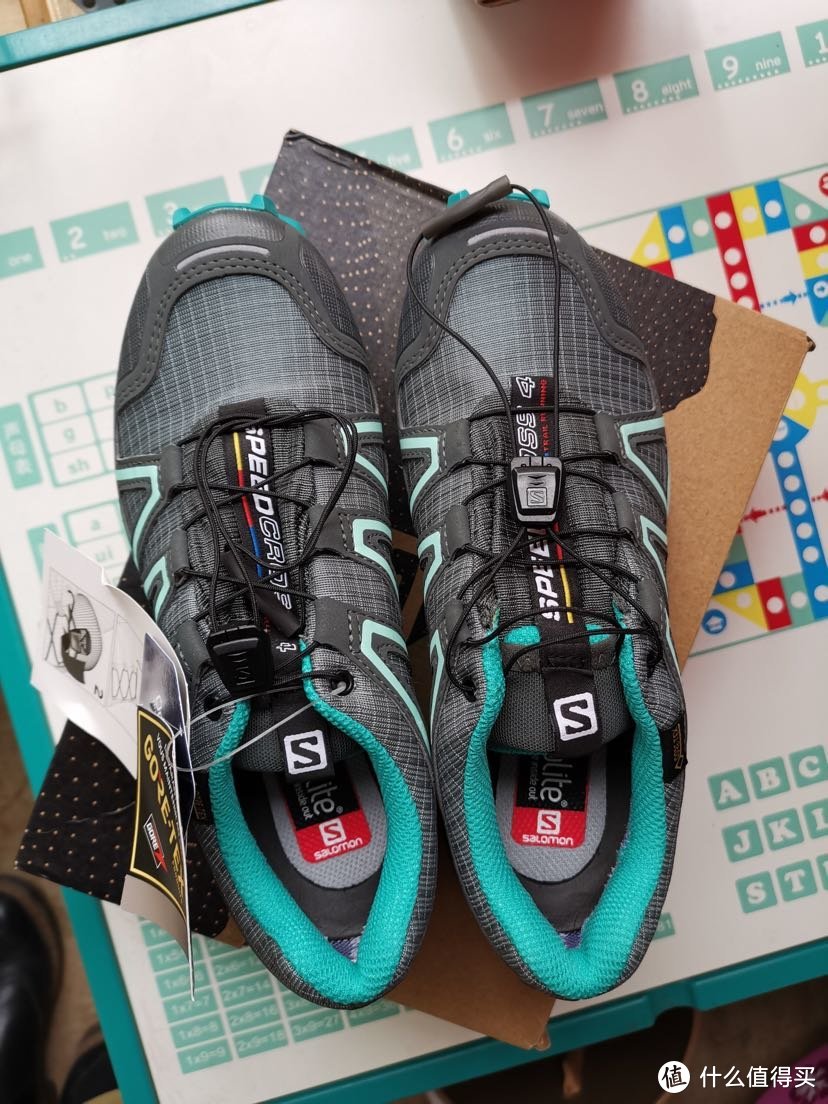 脚下一片蓝—Salomon女士speedcross gtx越野鞋分享