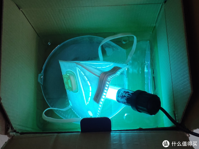 纯属瞎搞,DIY简易紫外线口罩消毒箱