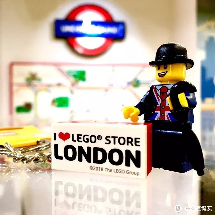 2018年莱斯特广场lego旗舰店开业赠送印刷砖