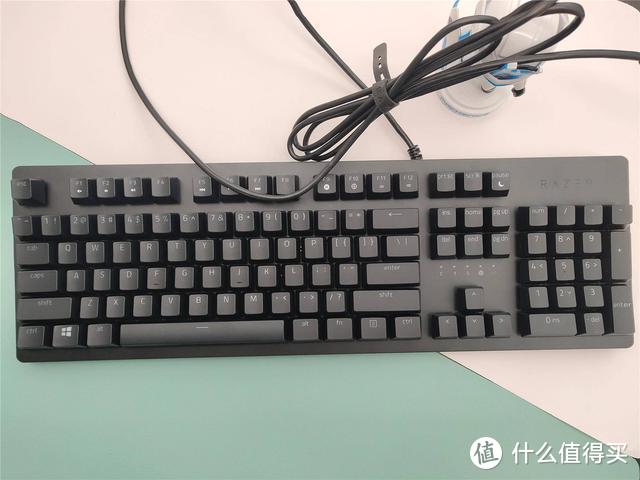 办公游戏两相宜 104键Razer雷蛇猎魂光蛛标准版机械键盘