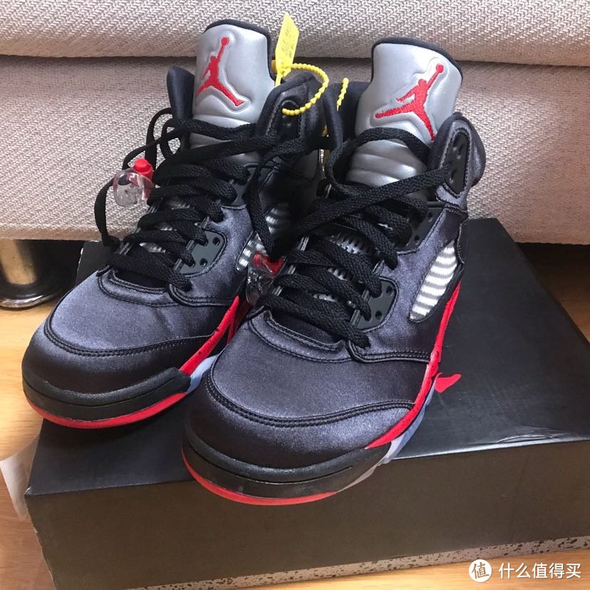 AJ5 丝绸款 乔丹鞋开箱照