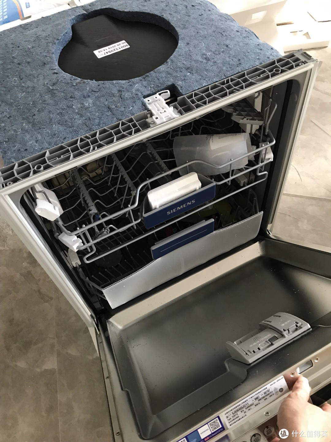 西门子洗碗机（嵌入式）sj636x03jc 装修安装小结