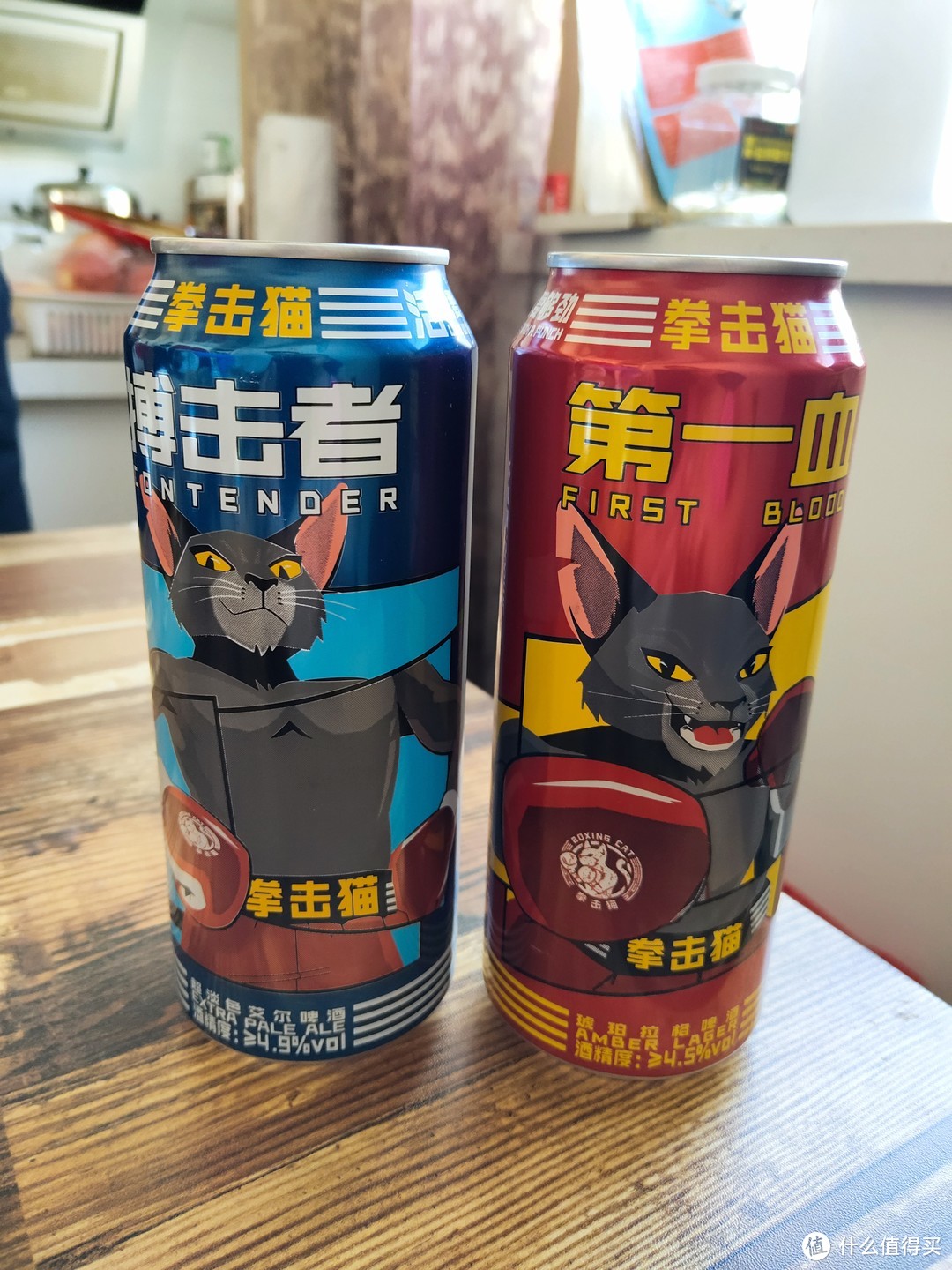 拳击猫啤酒，整体来看还行！