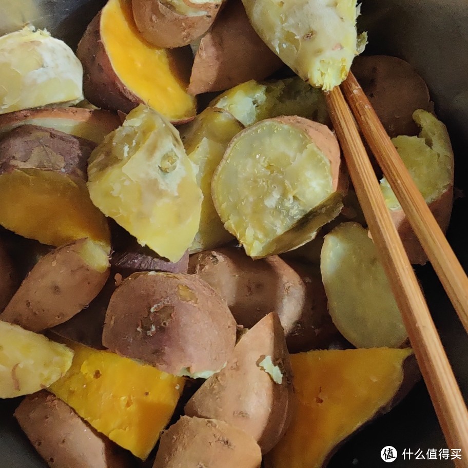 春节团圆之饮食片——番薯圆制作