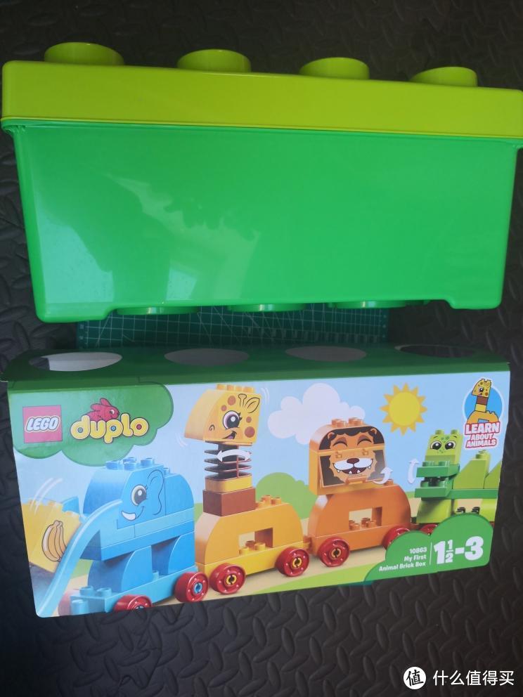 LEGO 乐高 Duplo 10863 我的创意动物大巡游，自带收纳盒的德宝动物火车~