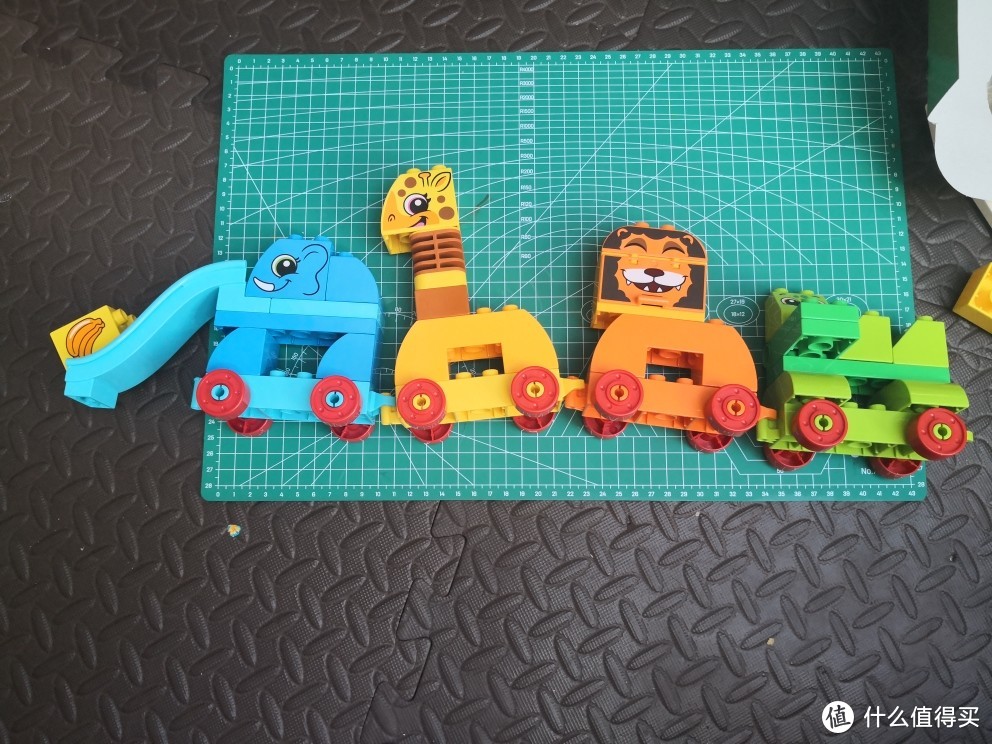 LEGO 乐高 Duplo 10863 我的创意动物大巡游，自带收纳盒的德宝动物火车~