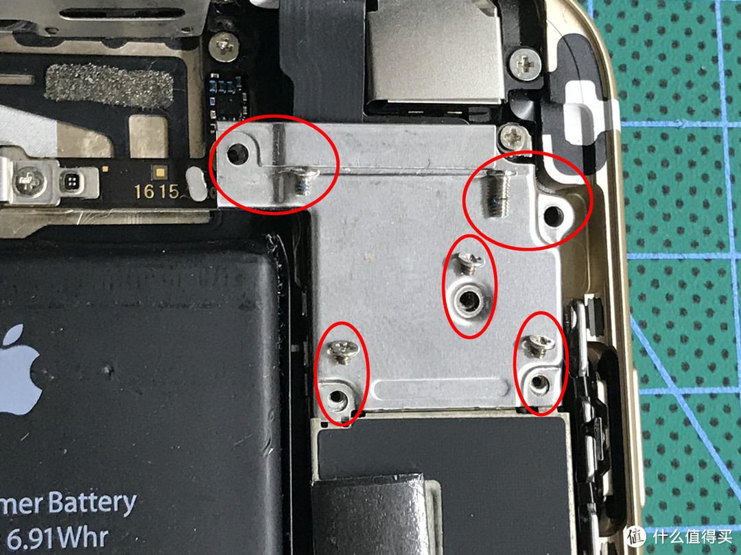 苹果6拆机螺丝记忆图图片