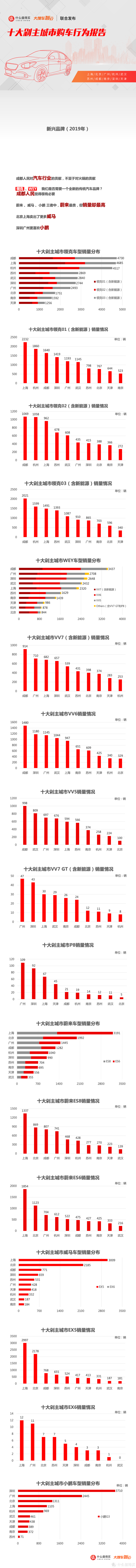 十大剁主城市购车行为报告:成都买走了最多WEY和最多领克