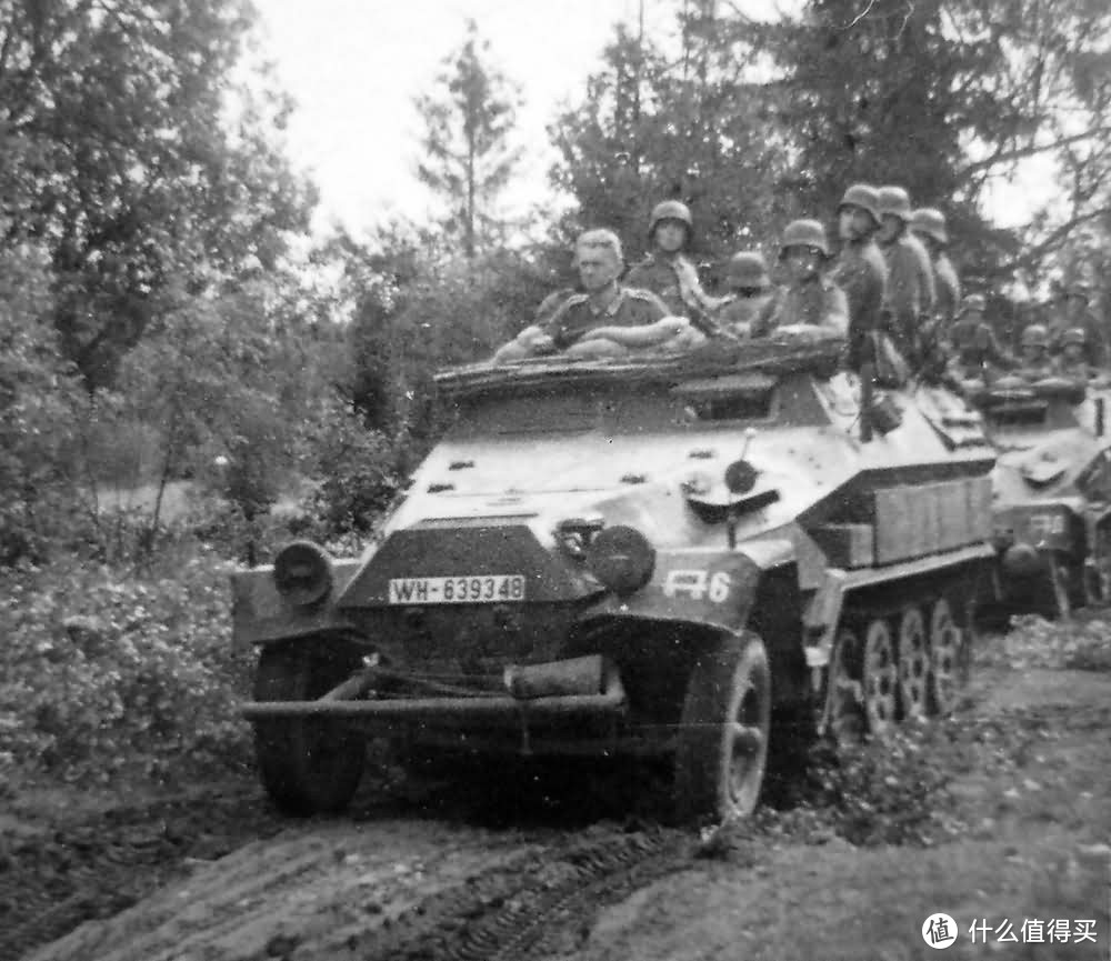 Sd.kfz. 251/1 Ausf.B型，1941年东线