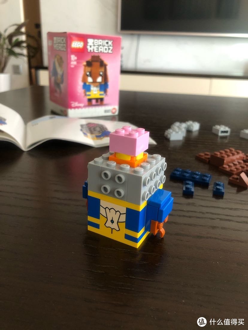 LEGO BRICKHEADZ乐高方头仔41596野兽