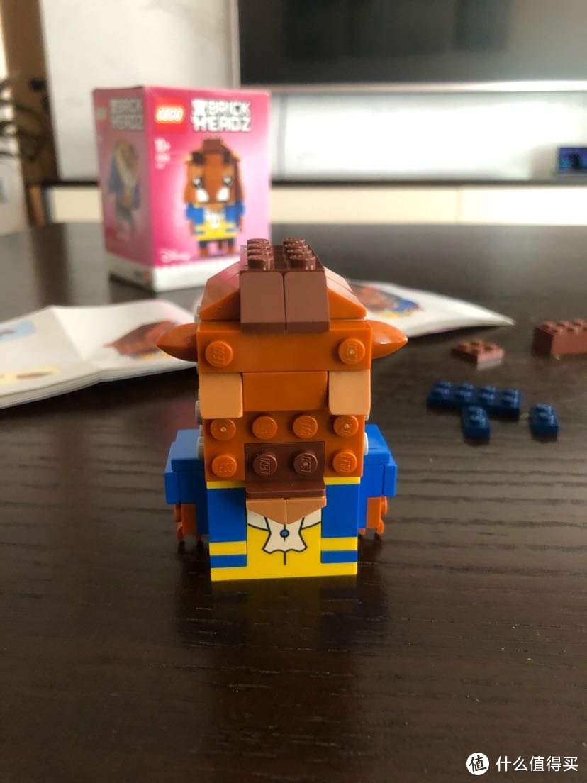 LEGO BRICKHEADZ乐高方头仔41596野兽