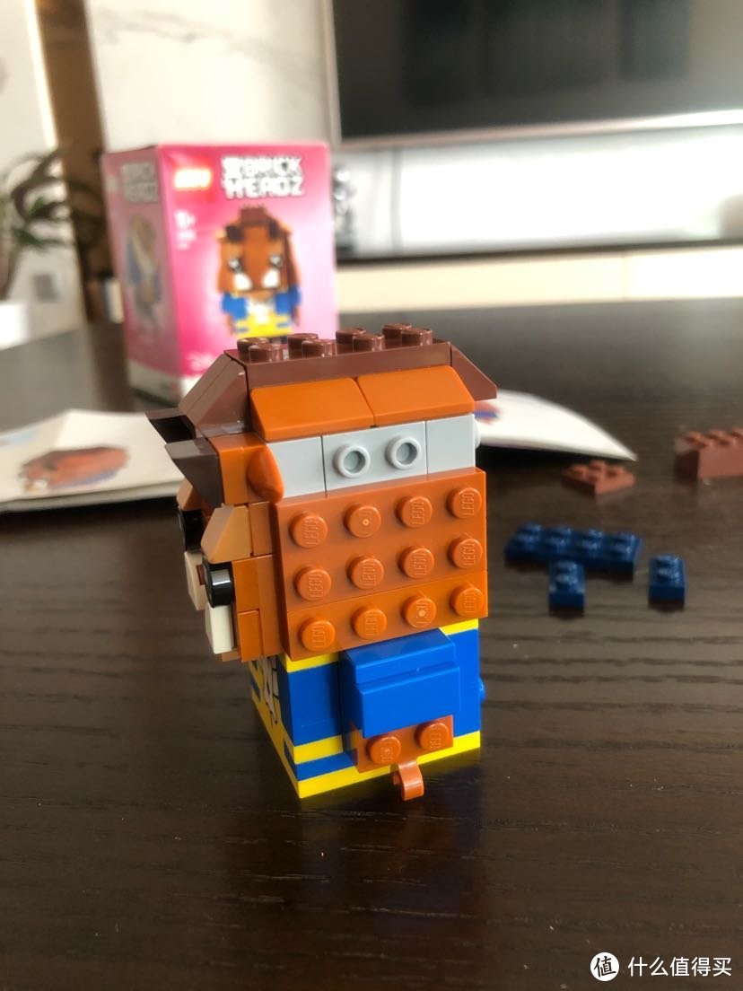 LEGO BRICKHEADZ乐高方头仔41596野兽