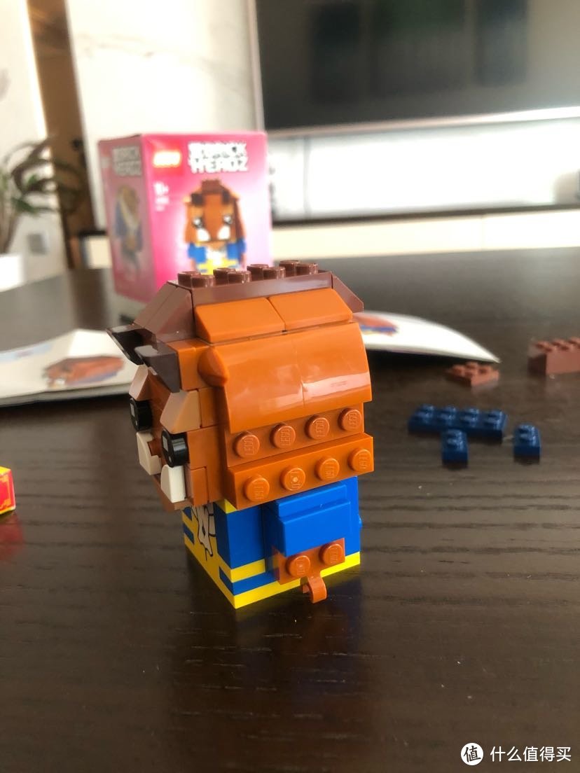 LEGO BRICKHEADZ乐高方头仔41596野兽