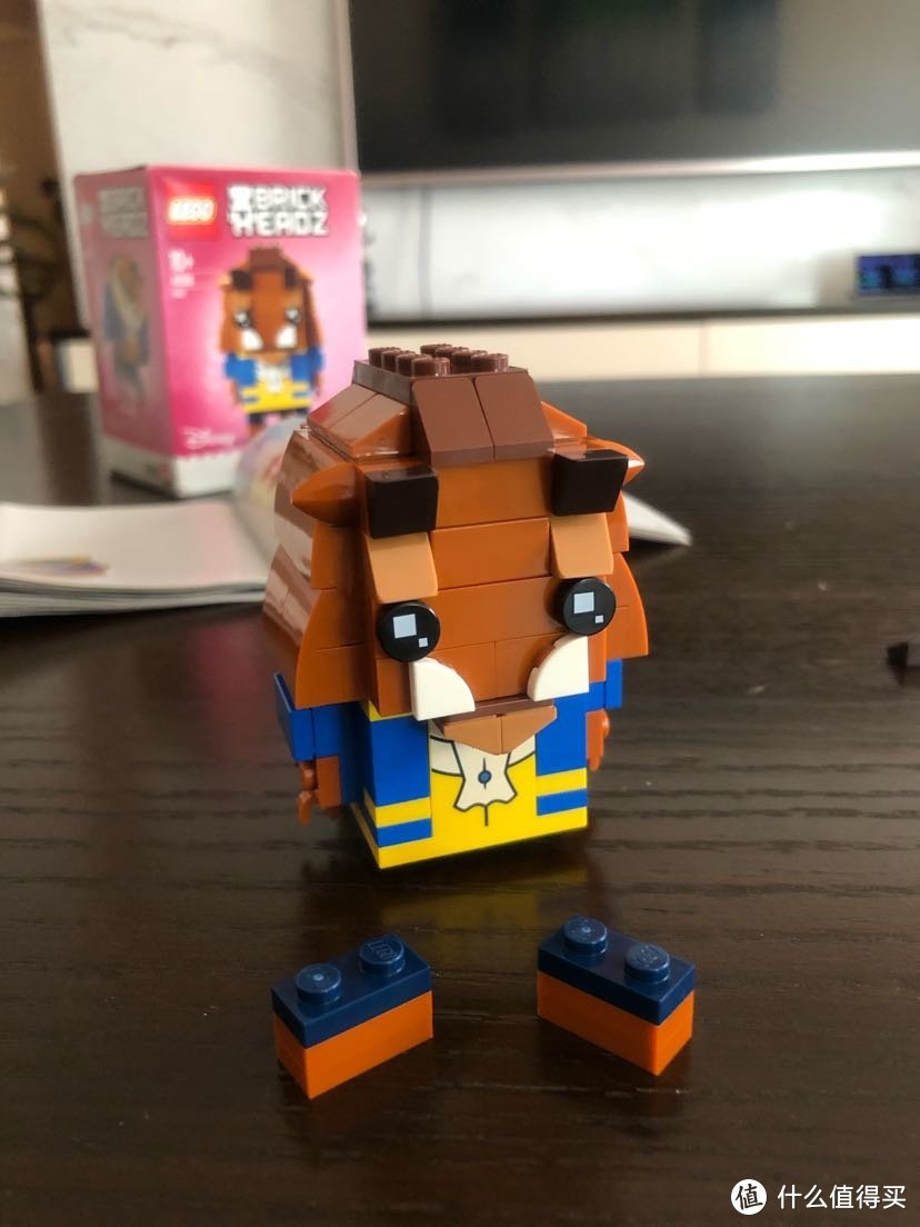 LEGO BRICKHEADZ乐高方头仔41596野兽