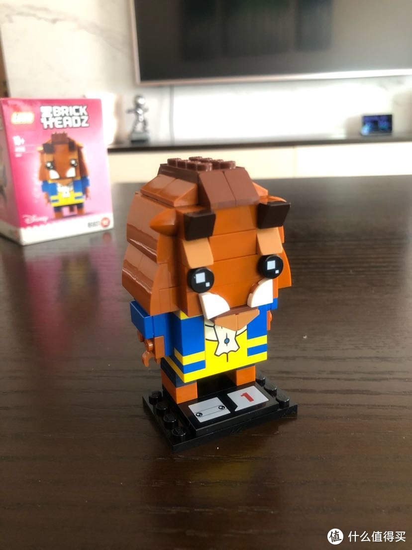 LEGO BRICKHEADZ乐高方头仔41596野兽