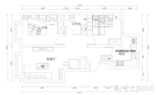 上图：装修设计师作品