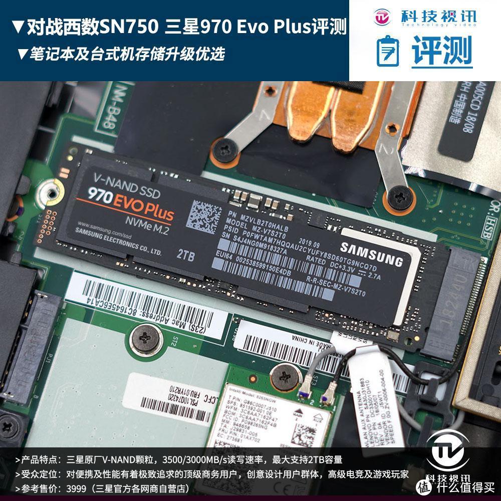 读写突破3300MB每秒！三星970Evo Plus SSD评测