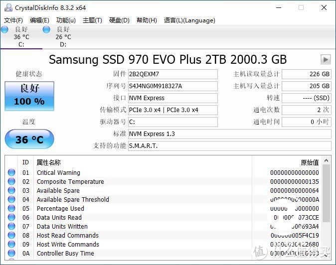 读写突破3300MB每秒！三星970Evo Plus SSD评测