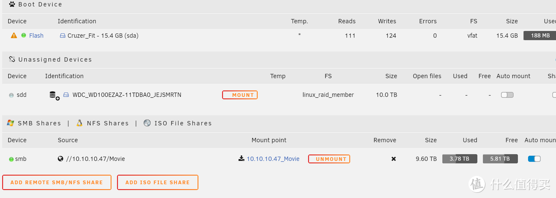 家用媒体服务器NAS 使用UNRAID系统的正确的玩法！直通网卡、直通硬盘、挂载群晖虚拟机文件！