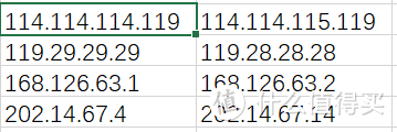 这几个是平常我使用比较多的DNS，如果效果不佳请百度查找，多试几个