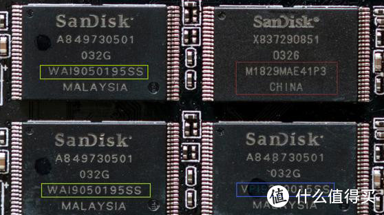 翻新SSD的不同批次NAND颗粒共存的情况