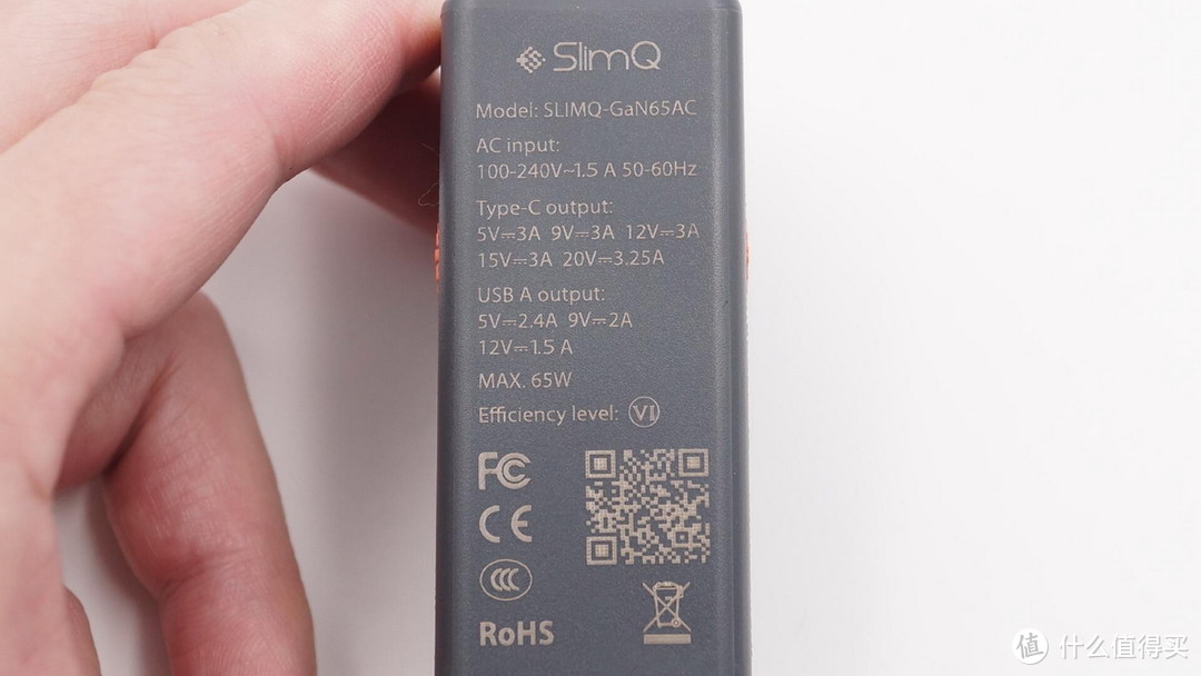 拆解报告：SlimQ 65W氮化镓USB PD快充充电器SLIMQ-GaN65AC