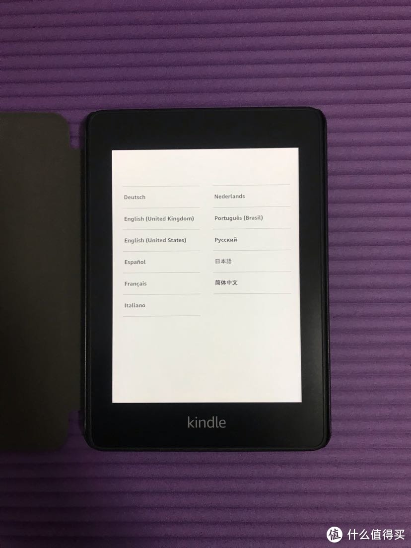 并夕夕上646的亚马逊kindle paperwhite 4开箱