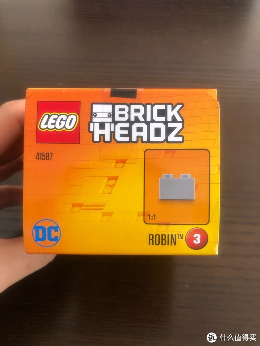 LEGO BRICKHEADZ乐高方头仔41587罗宾