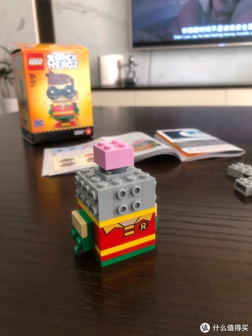 LEGO BRICKHEADZ乐高方头仔41587罗宾