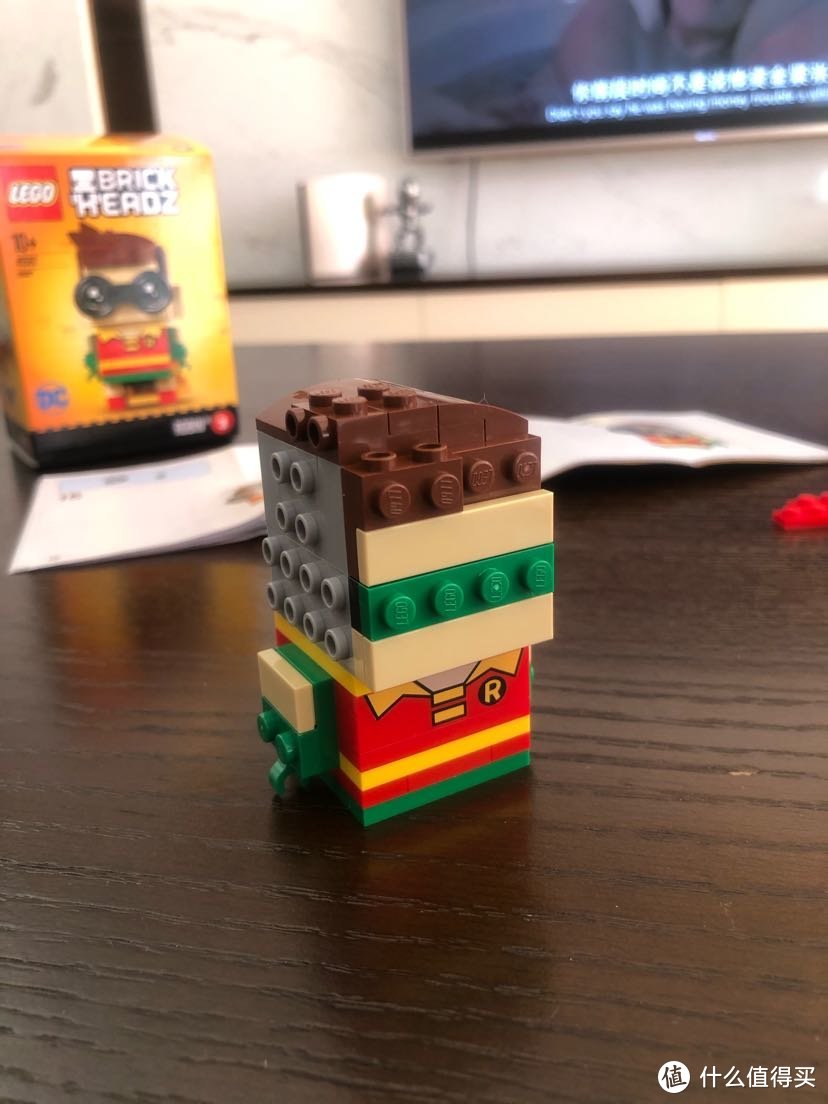 LEGO BRICKHEADZ乐高方头仔41587罗宾