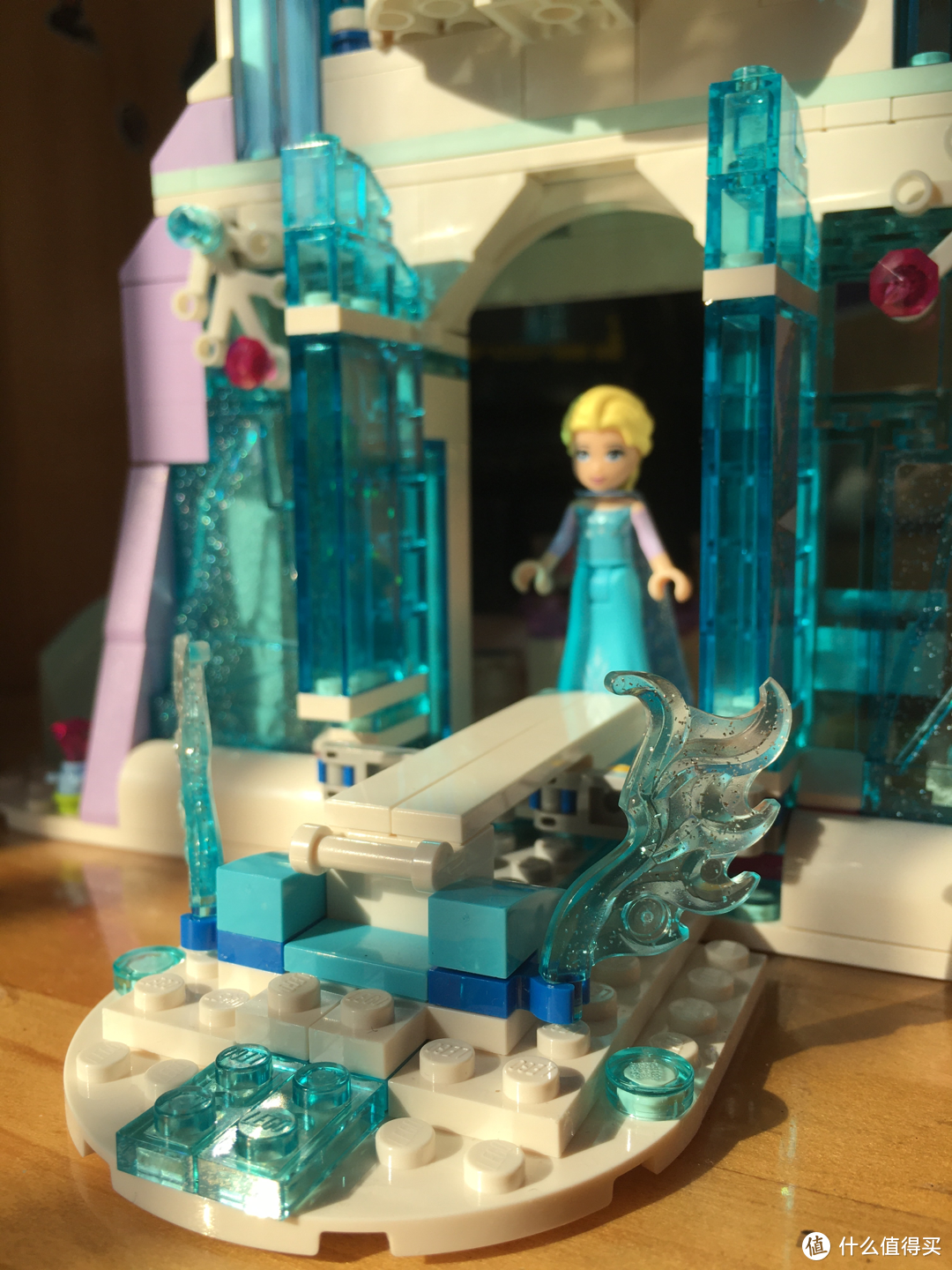 乐高存货持续消耗中：疫情期宅家拼LEGO 41148艾莎冰雪城堡