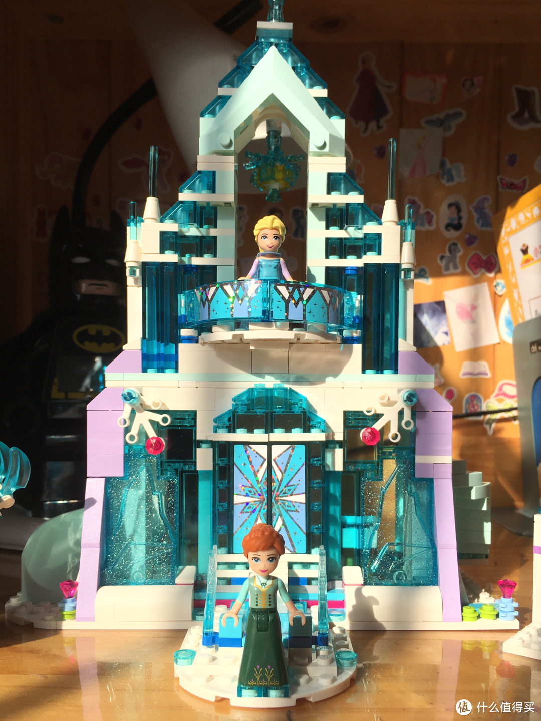 乐高存货持续消耗中：疫情期宅家拼LEGO 41148艾莎冰雪城堡