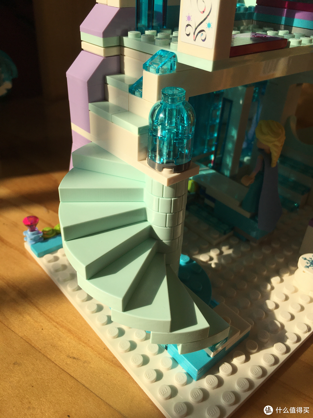 乐高存货持续消耗中：疫情期宅家拼LEGO 41148艾莎冰雪城堡