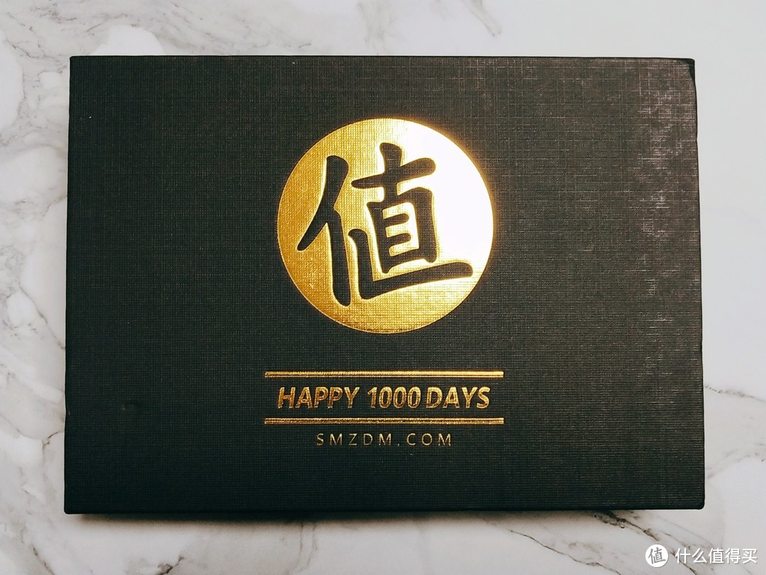 HAPPY 1000 DAYS  烫金logo我喜欢