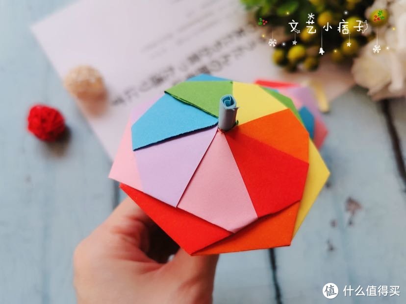 可爱又萌趣的彩虹伞折纸，你想不想来试一试？