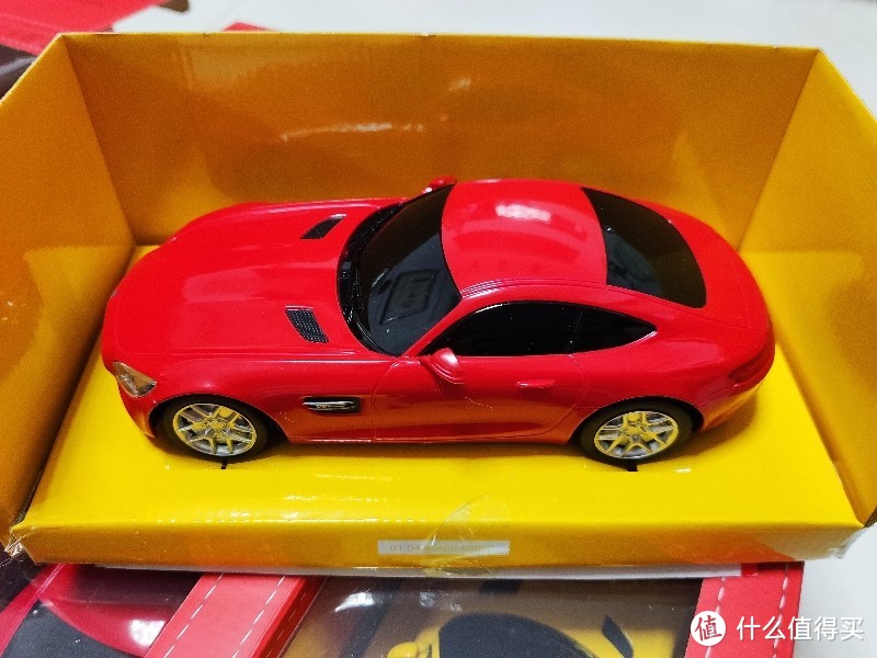 一口气整了四辆小奔驰:星辉 奔驰AMG GT 1:24遥控车跑车玩具车