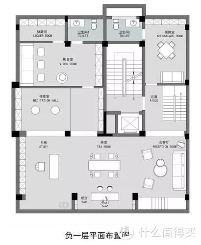 300㎡现代风大宅，色彩淡雅、温和，又颇具质感