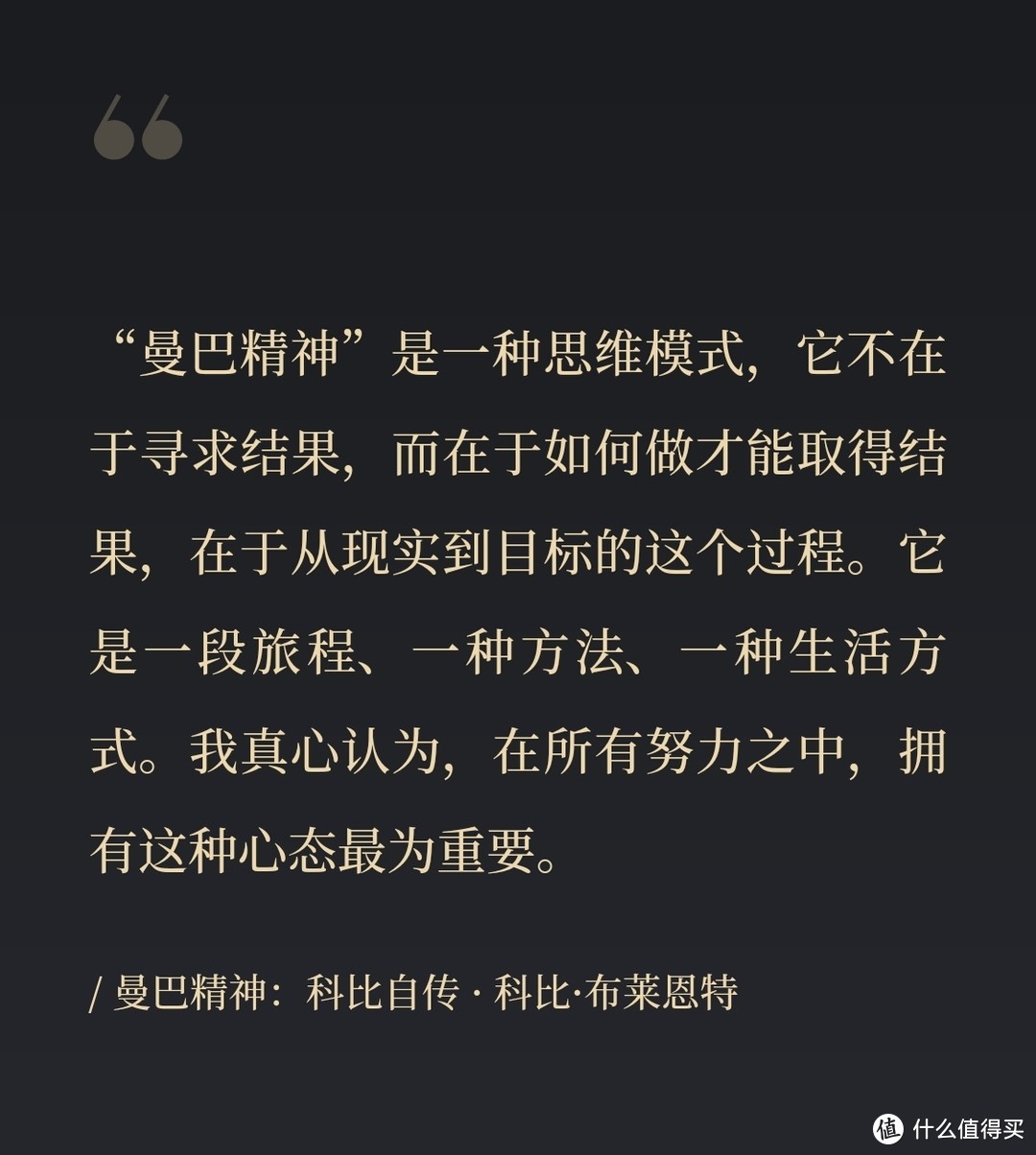 不懂篮球，但是《曼巴精神：科比自传》让我读懂了曼巴精神