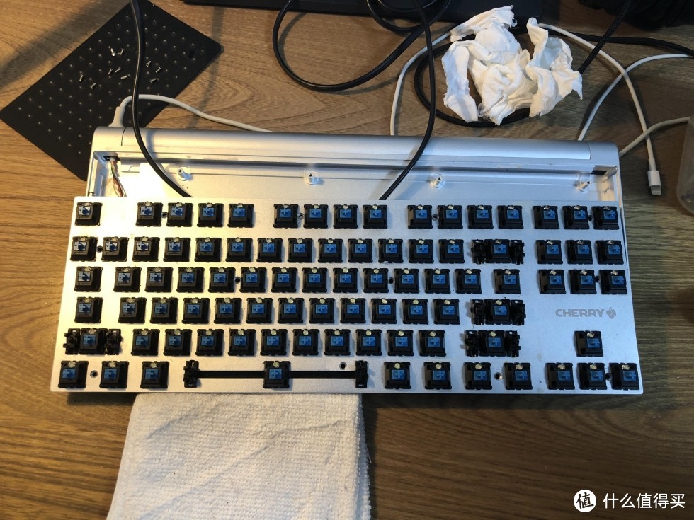 樱桃cherry MX8.0机械键盘维修经验分享