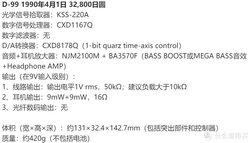 总有个声音让你觉得温暖----索尼Discman D99评测赏析