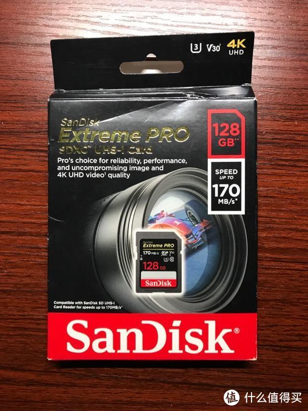 闪迪（SanDisk）128GB U3 C10 V30 4K至尊超极速SD存储卡开箱_SD存储卡_什么值得买