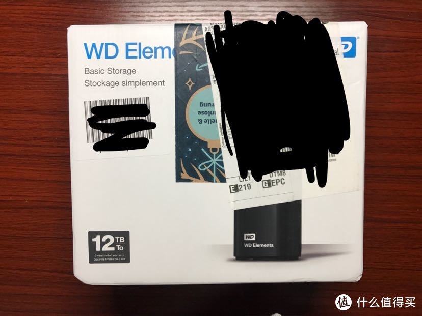 Western Digital 西部数据 12TB Elements台式机外接硬盘开箱