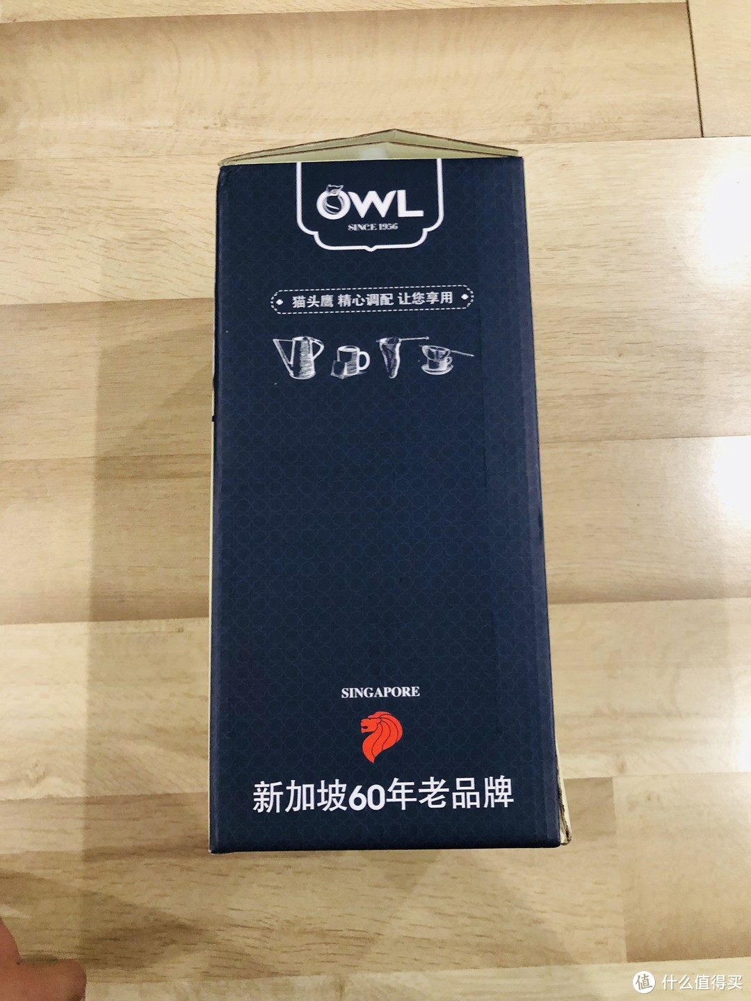 宅家消遣好饮品—产自马来西亚的owl猫头鹰咖啡特浓三合一速溶咖啡（100条礼盒装）