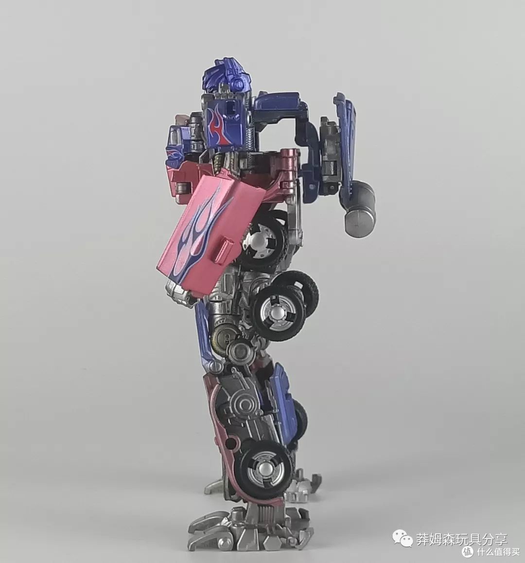 【变形金刚】孩之宝ss44飞翼擎天柱评测-莽姆森涂装版