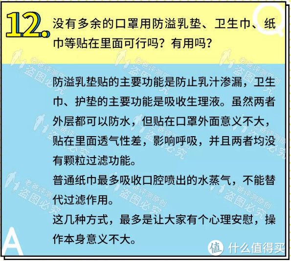 继防溢乳垫这些“土方”后，兴起的口罩垫靠谱吗？