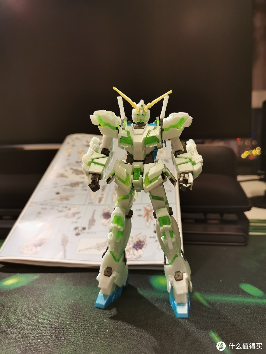 HG版RX-0独角兽高达会场限定版素组记录