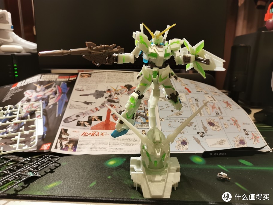 HG版RX-0独角兽高达会场限定版素组记录