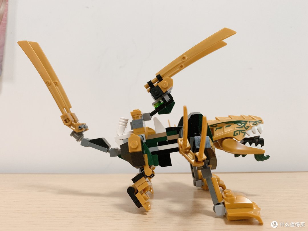 乐高拼搭指北:乐高幻影忍者70666 战地机甲龙